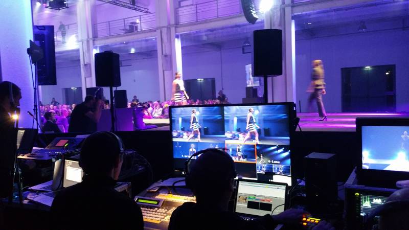 Création de vidéos et diffusion sur écran géant d'un événement à Lyon