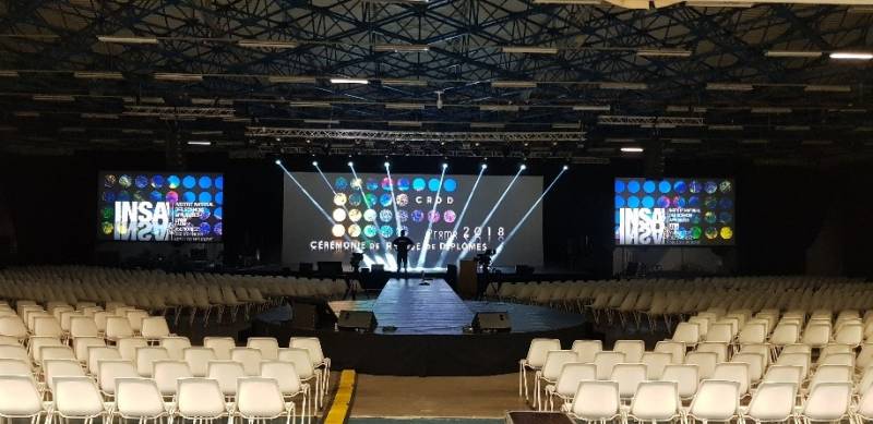 Captation vidéo caméras au Double Mixte de Villeurbenne